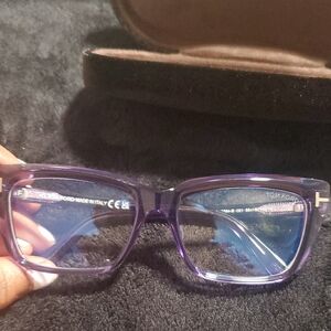Authentic Tom Ford Violet Square Glasses